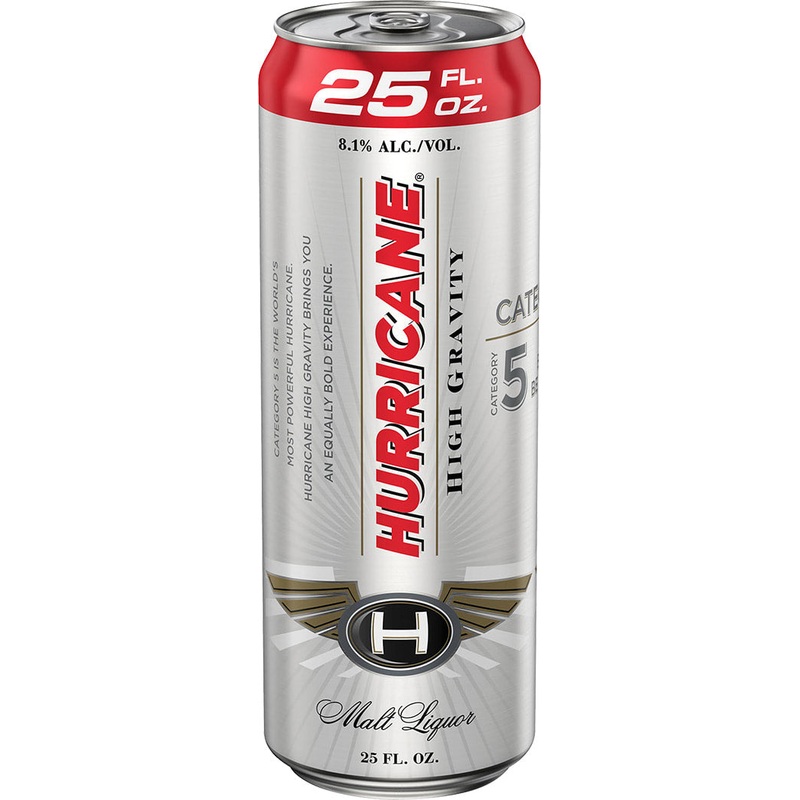 Hurricane High Gravity Malt Liquor 15 Pack (25 oz Cans)