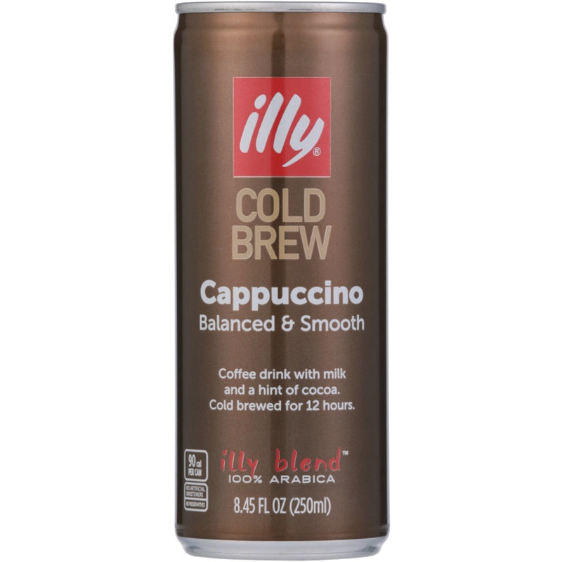 ILLY COLD BREW CAPPUCCINO RTD CAN