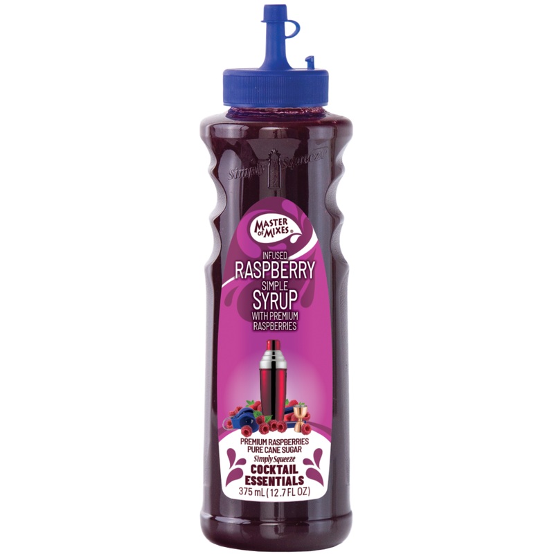 Master of Mixes Cocktail Essentials Raspberry Simple Syrup