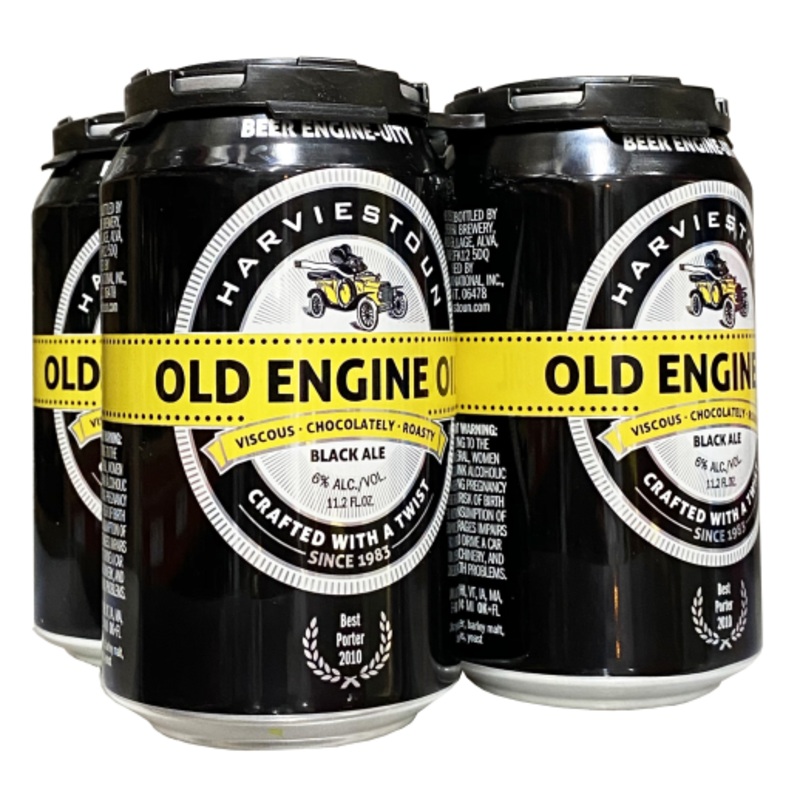 Old Engine Oil Can 6/4 (24 Cans)