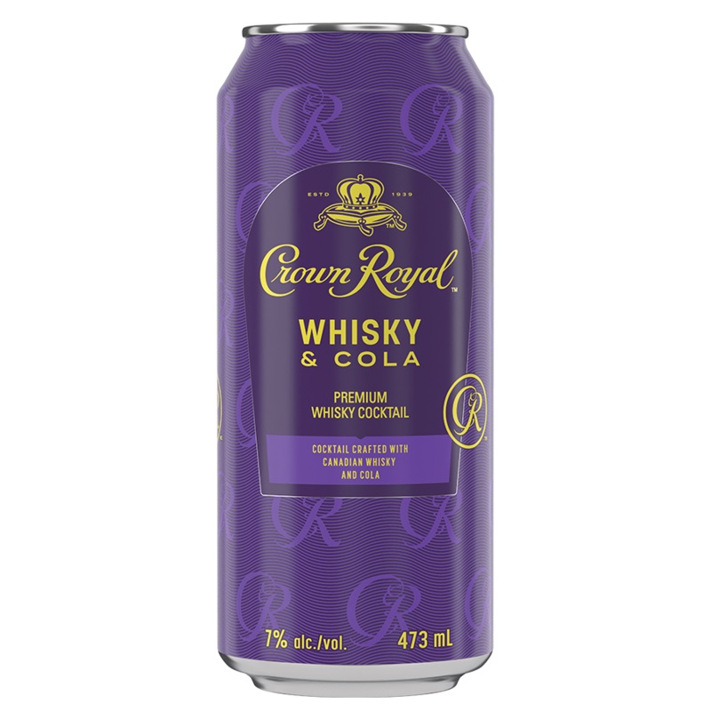Crown Royal Whisky & Cola Cans 7%