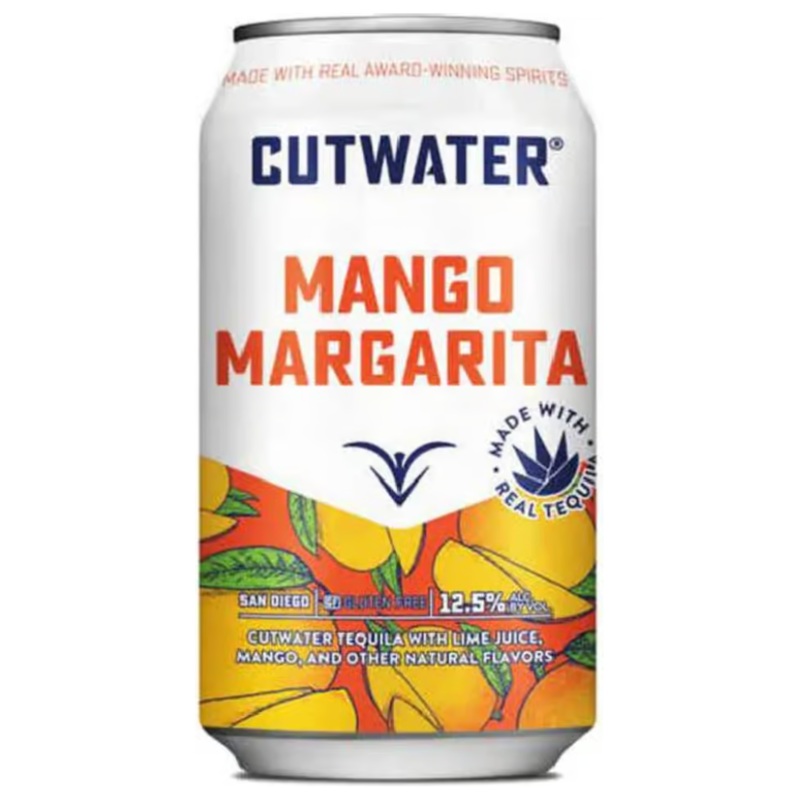 Cutwater Mango margarita Cans