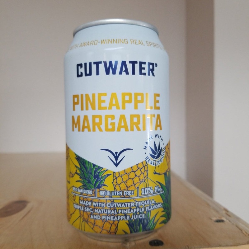 Cutwater Pineapple Margarita Cans
