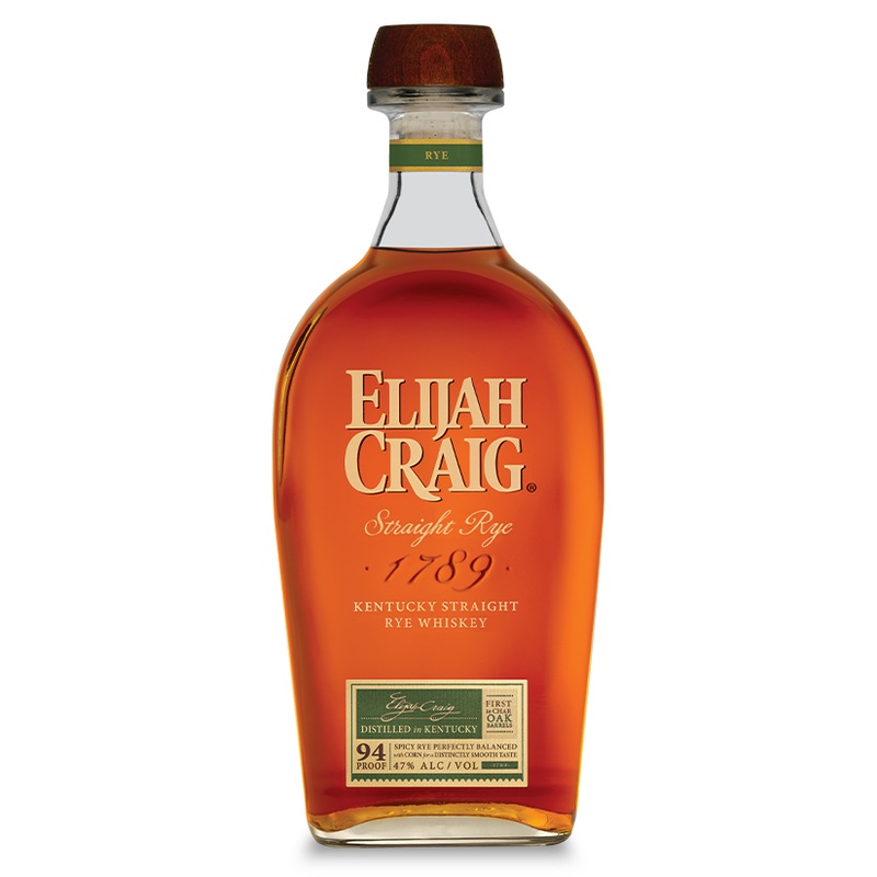 Elijah Craig Straight Rye Whiskey