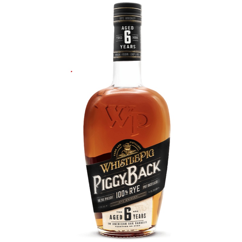 WhistlePig Piggy Back 6 Year 100% Rye