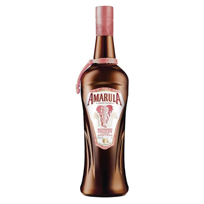 Amarula Raspberry & Chocolate Cream Liqueur, 70 cl