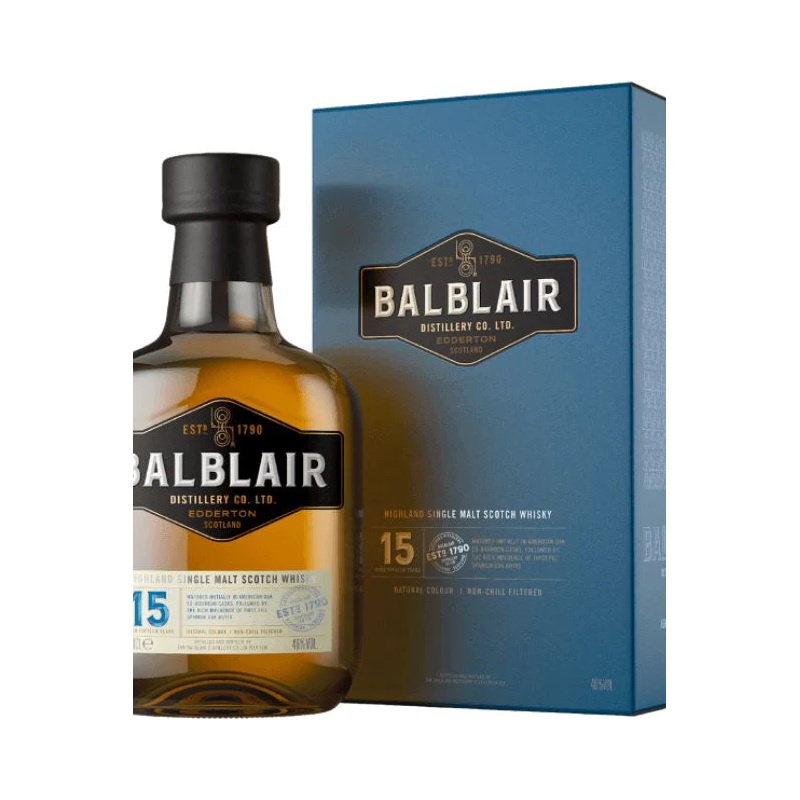 Balblair 15 Year Old Single Malt Scotch Whisky