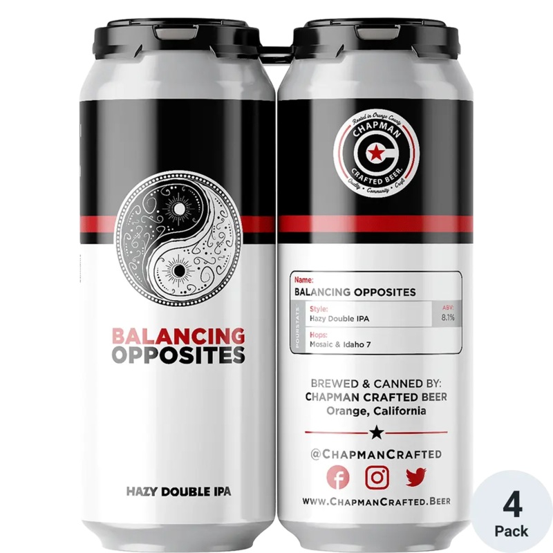 Chapman Orange Plaza Pale 16oz 4pk Can