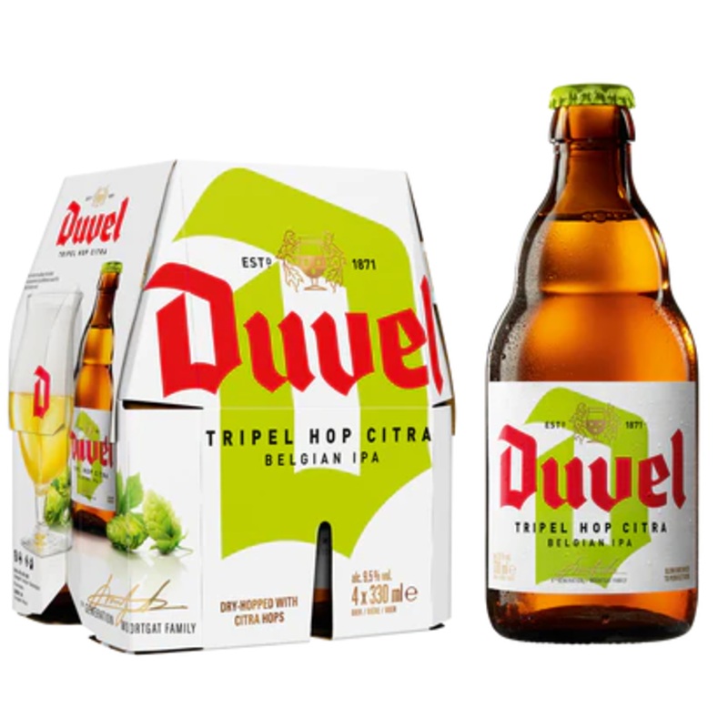 Duvel Triple Hop 11.2oz 4pack Bottles