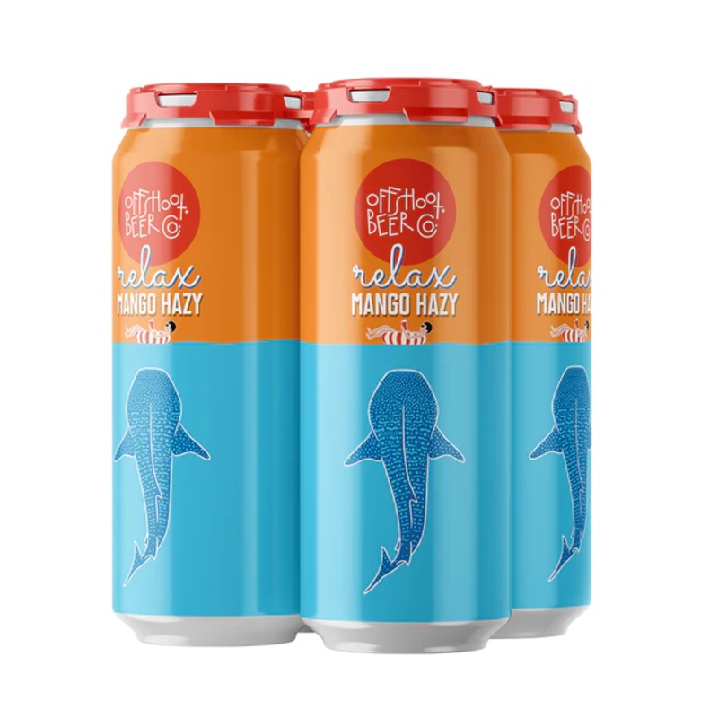 Offshoot Relax Mango Hazy Ipa 16oz 4 Pack Can