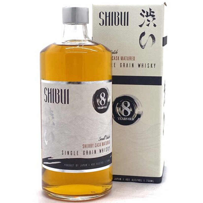 SHIBUI Japanese Single Grain Whisky Sherry Cask Matured 8yr-80 pf