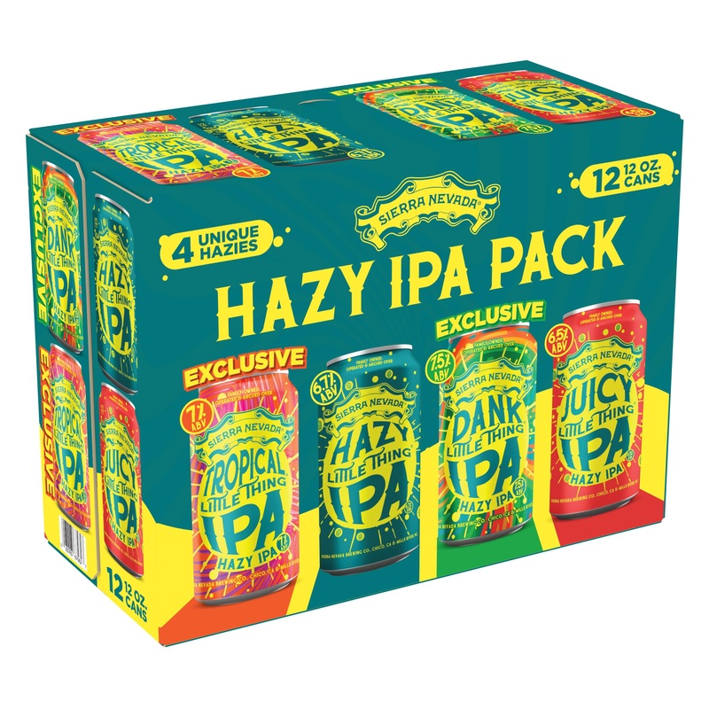 Sierra Navada Hazy Ipa Veriety 12oz 12 Pack Can
