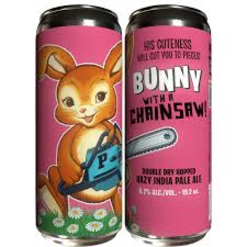 Paperback Bunny With A Chainshaw 19.2oz Can