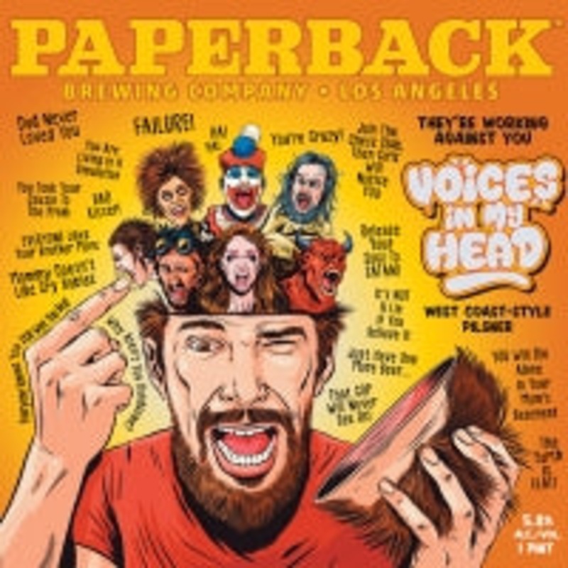 Paperback Voices In My Head 16oz 4pk Cans