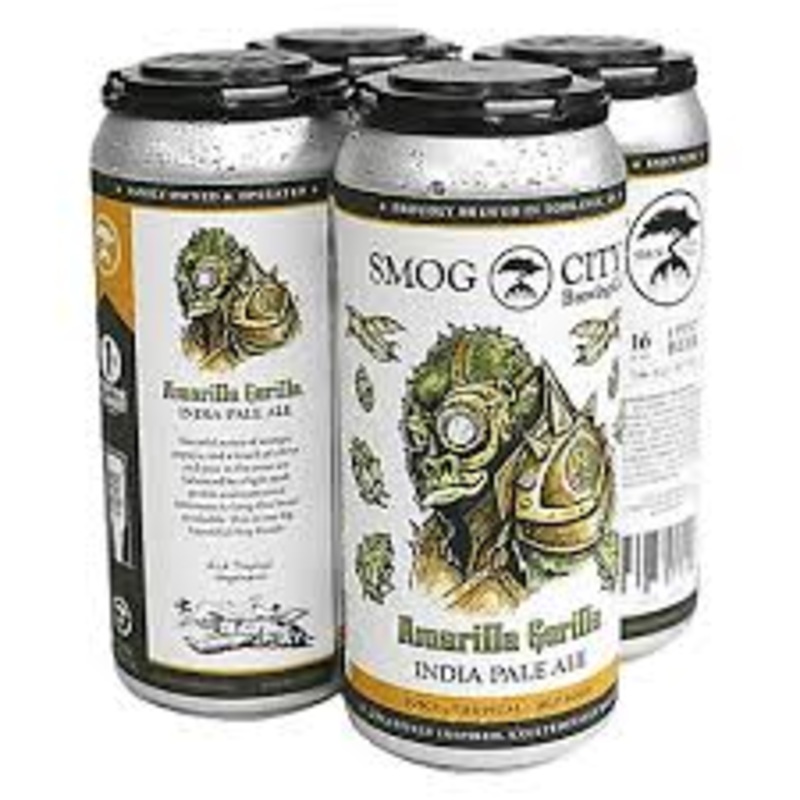 Smog City Amarilla Gorilla IPA 16oz 4pk Cans