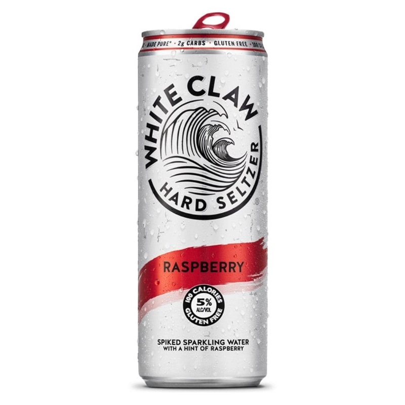 White Claw Raspberry Hard Seltzer 6pk
