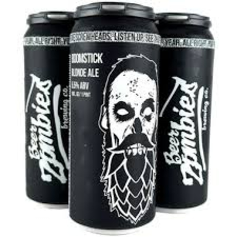 Zombies Brewing Boomstick Blonde Ale 4pk Cans