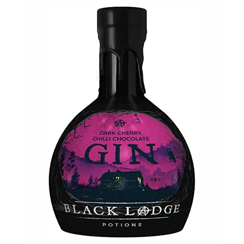 Black Lodge Potions Dark Cherry & Chocolate Gin, 70 cl