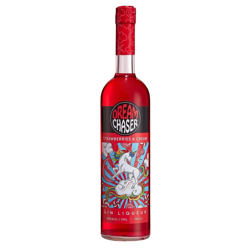 Dreamchaser Strawberries & Cream Gin Liqueur, 70 cl