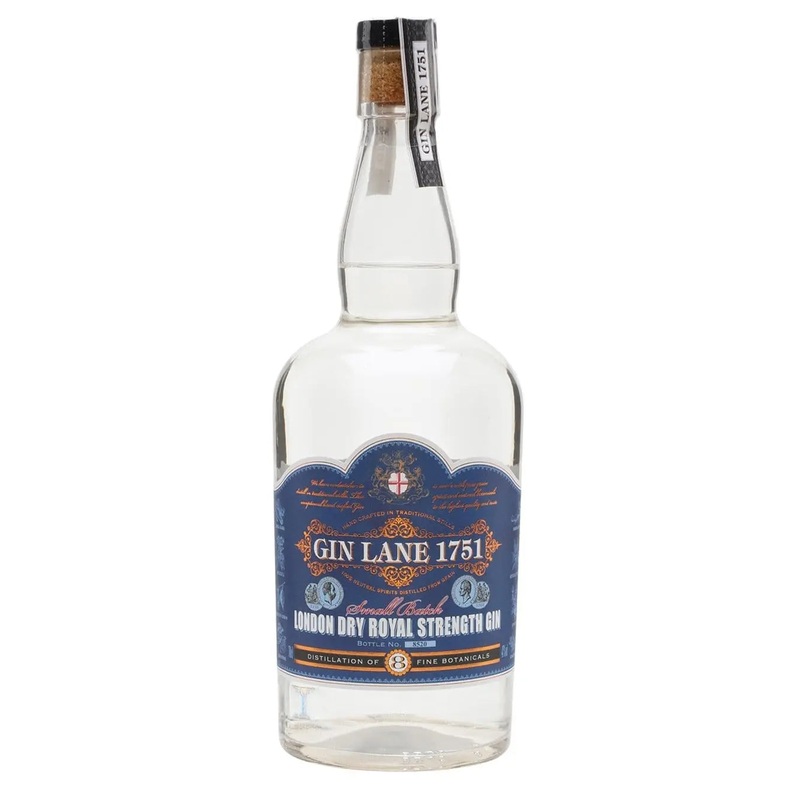 Gin Lane 1751 Royal Strength Gin, 70 cl