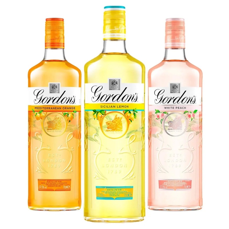 Gordon's Gin Summer Flavours Trio Pack, 70 cl