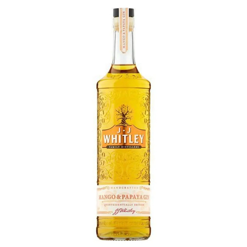 J.J. Whitley Mango & Papaya Gin, 70 cl