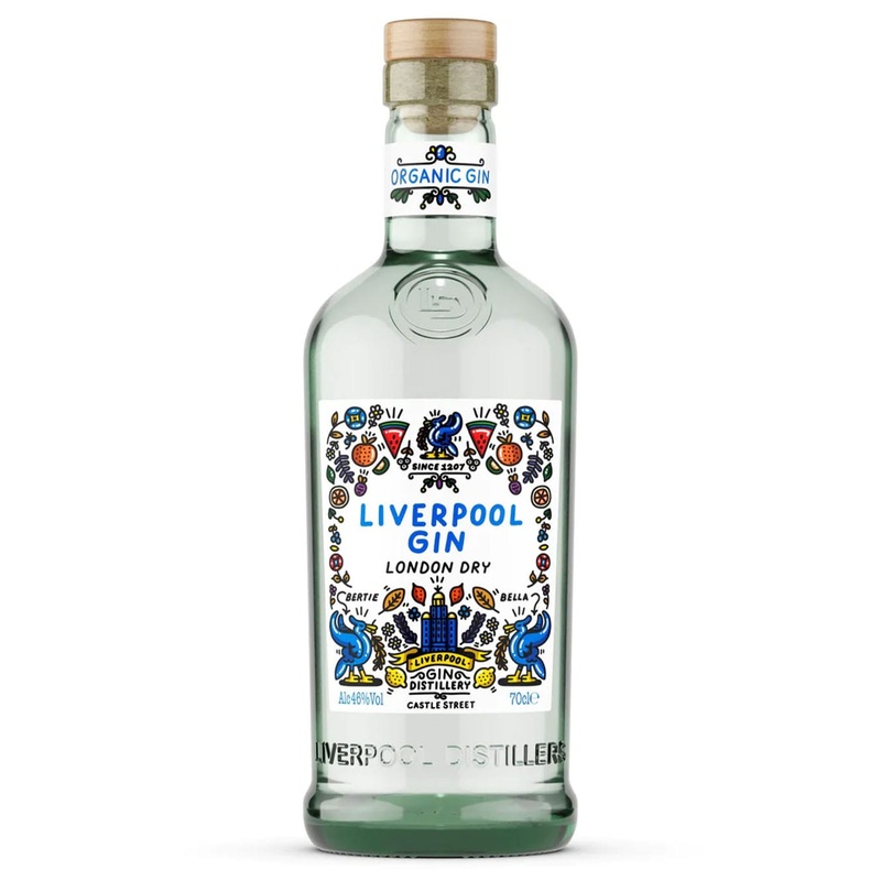 Liverpool Dry Gin, 70 cl