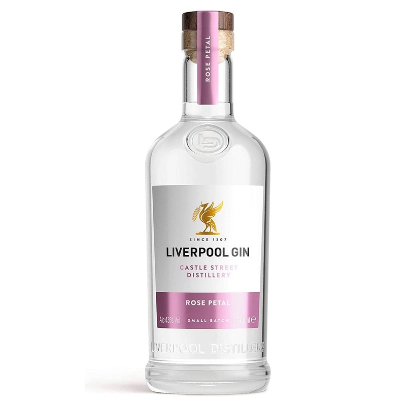 Liverpool Rose Petal Gin, 70 cl