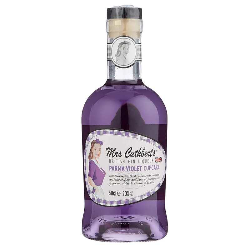 Mrs Cuthberts Parma Violet Cupcake Gin Liqueur, 50 cl