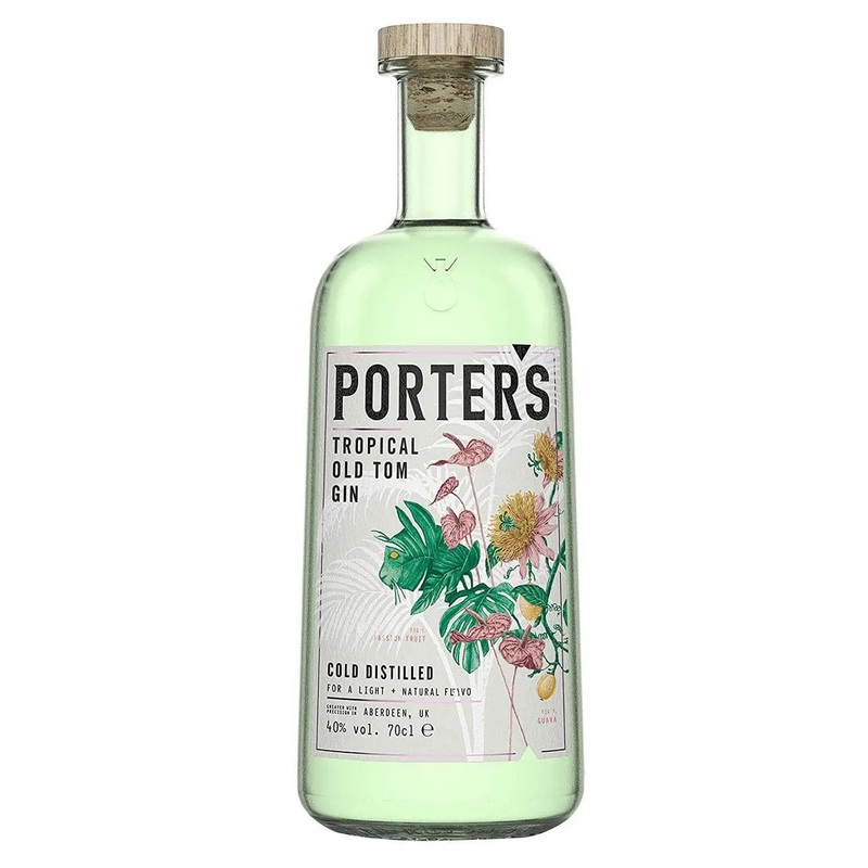 Porter's Tropical Old Tom Gin, 70 cl