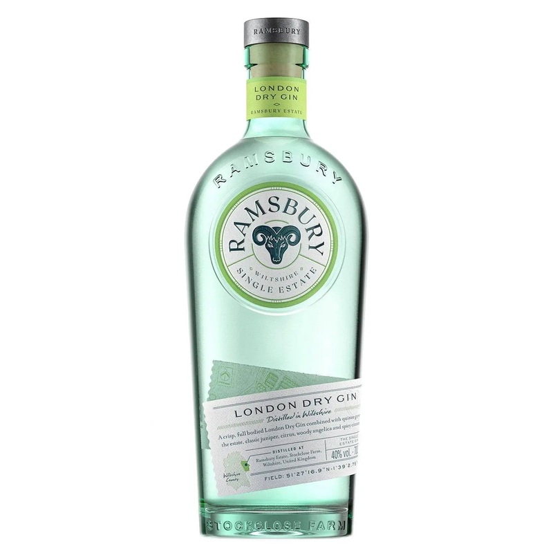 Ramsbury Single Estate Gin, 70 cl