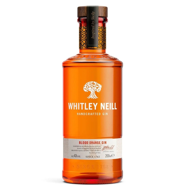 Whitley Neill Blood Orange Gin Small Bottle, 20 cl