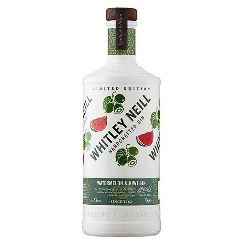Whitley Neill Limited Edition Watermelon & Kiwi Gin, 70 cl