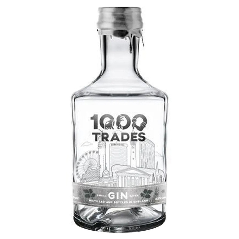 1000 Trades Gin, 70 cl