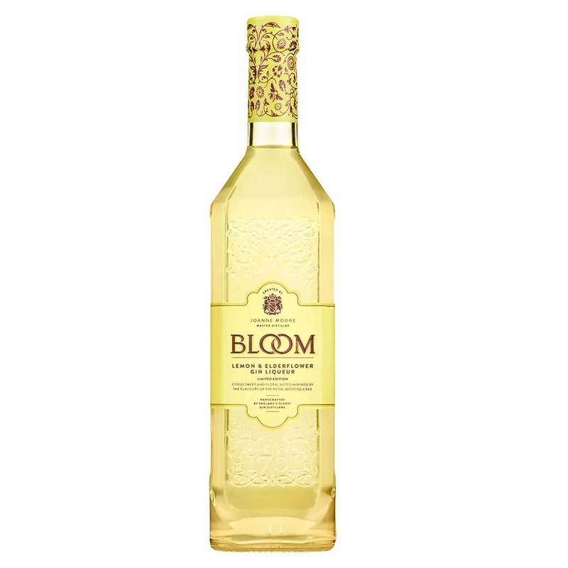 Bloom Lemon & Elderflower Gin Liqueur, 70 cl