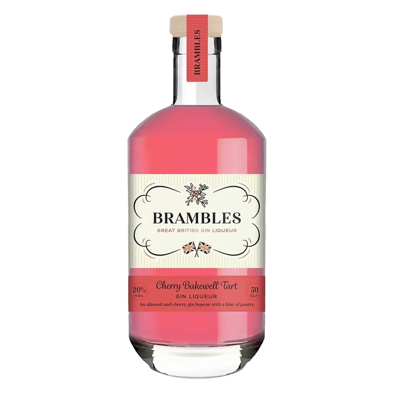 Brambles Gin Liqueurs Cherry Bakewell, 50 cl