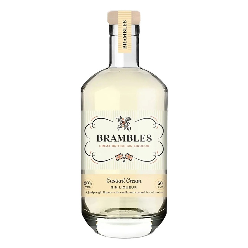 Brambles Gin Liqueurs Custard Cream, 50 cl