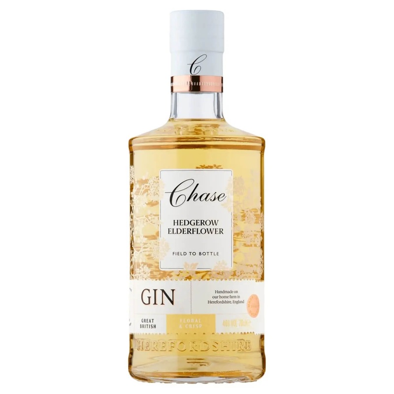 Chase Hedgerow Elderflower Gin, 70 cl