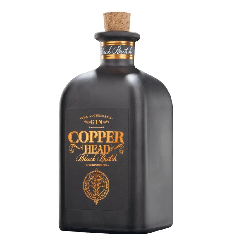 Copperhead Black Batch Gin, 50 cl