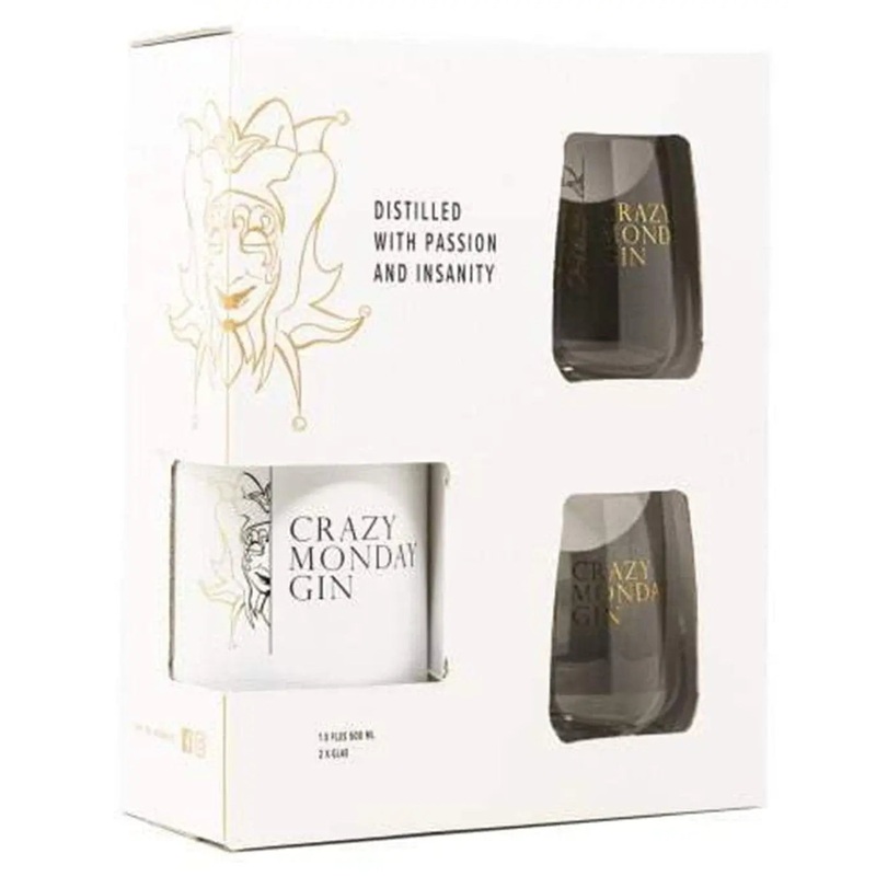 Crazy Monday Gin Gift Pack, 50 cl