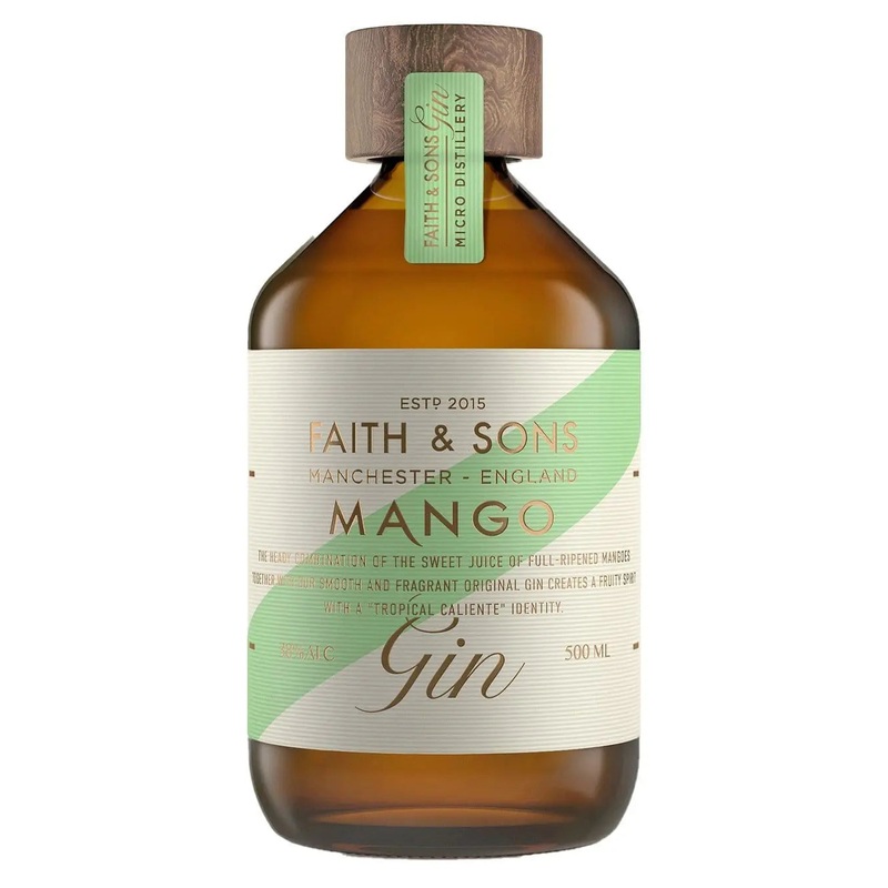 Faith & Sons Mango Gin, 50 cl