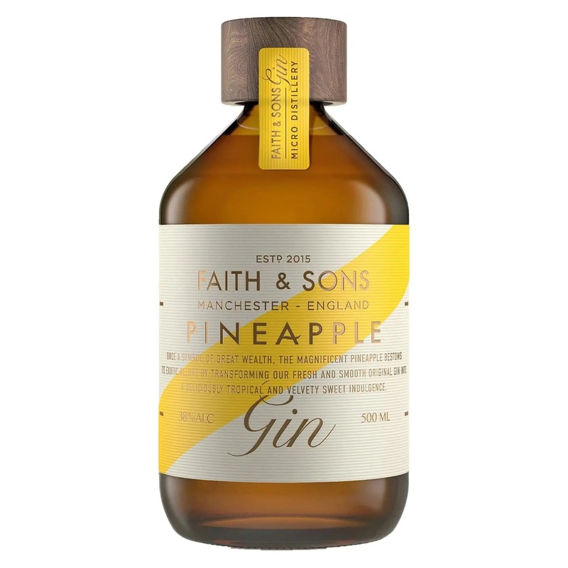 Faith & Sons Original Pineapple Gin, 50 cl