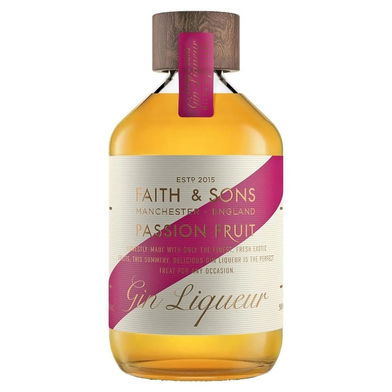 Faith & Sons Passion Fruit Gin Liqueur, 50 cl