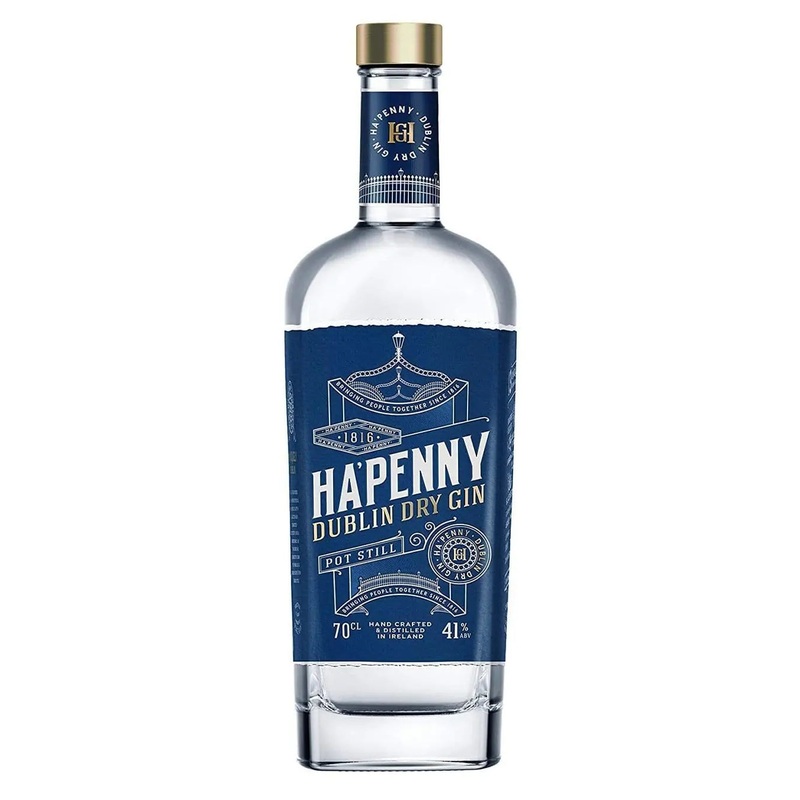 Ha'Penny Dublin Dry Gin, 70 cl