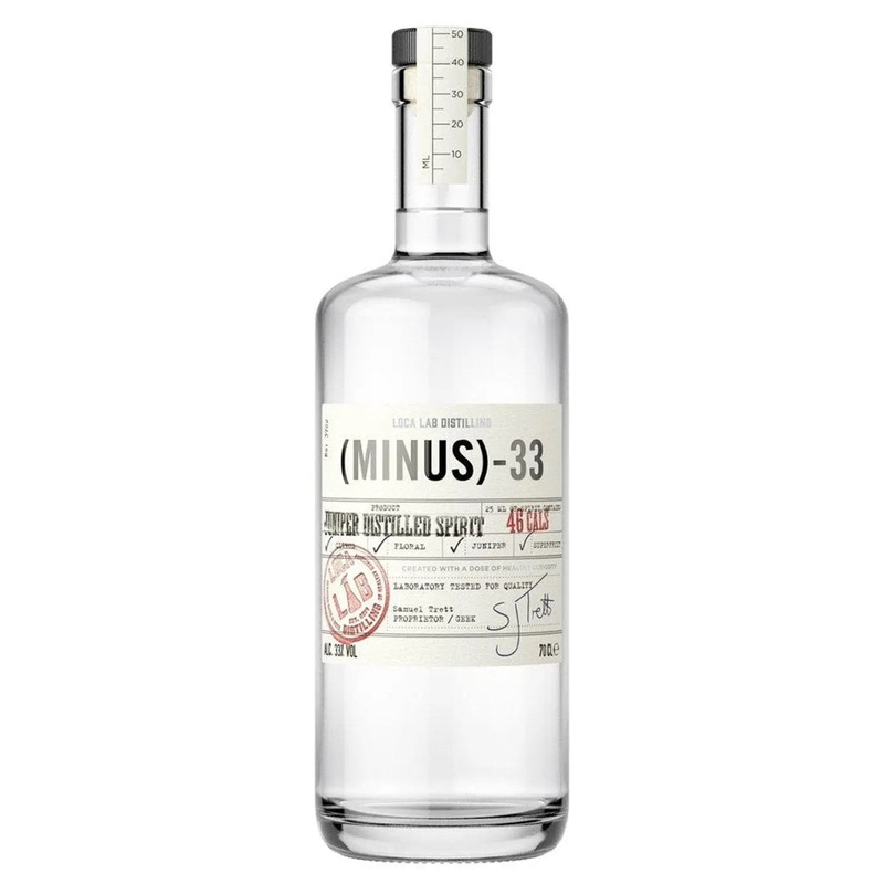 Minus 33 Low Cal Juniper Spirit, 70 cl