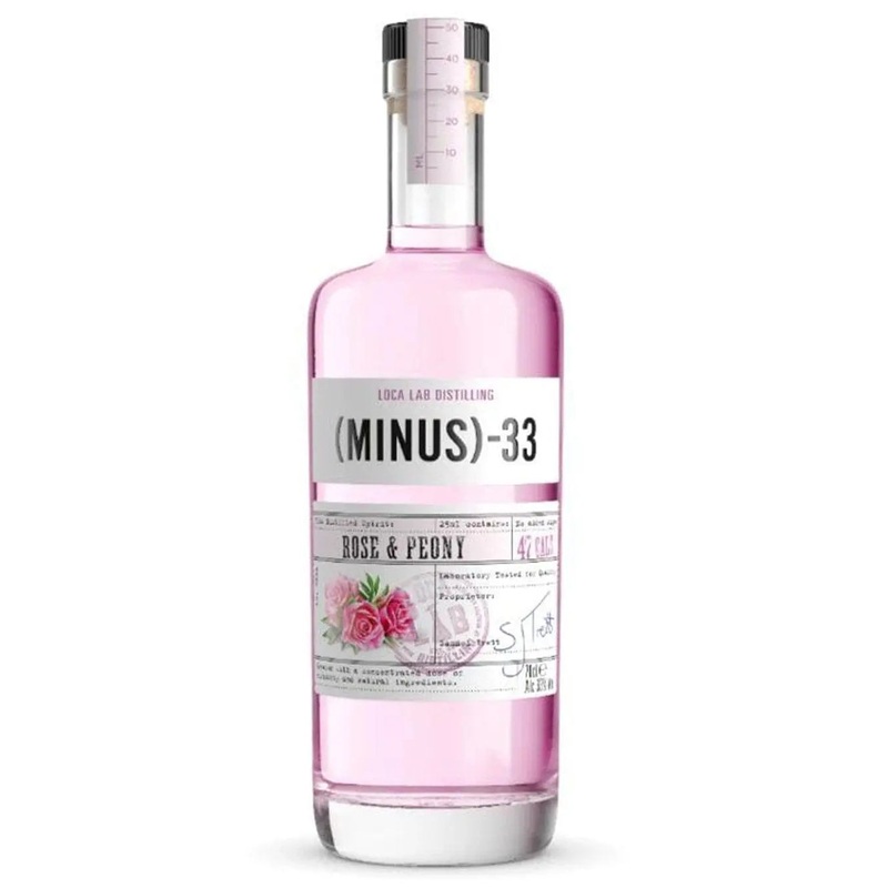 Minus 33 Low Cal Rose & Peony Spirit, 70 cl