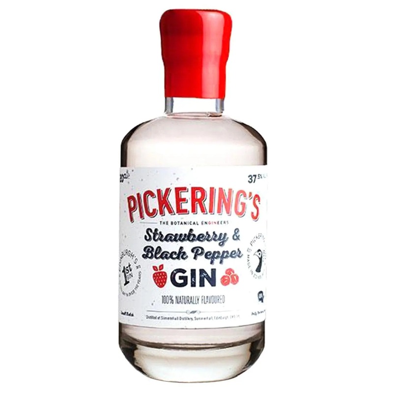 Pickering's Strawberry & Black Pepper Gin, 50 cl