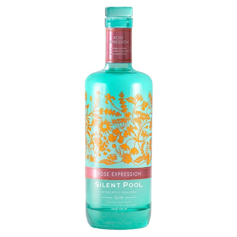 Silent Pool Rose Expression Gin, 70 cl