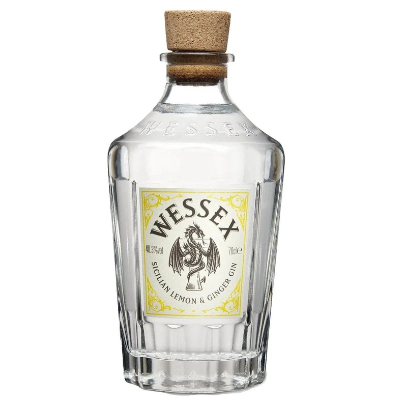 Wessex Distillery Sicilian Lemon & Ginger Gin, 70 cl