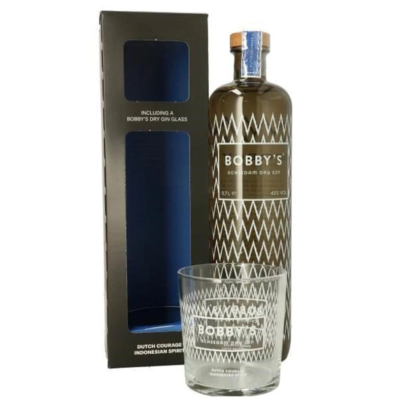 Bobby's Gin With Glass Gift Set, 70 cl